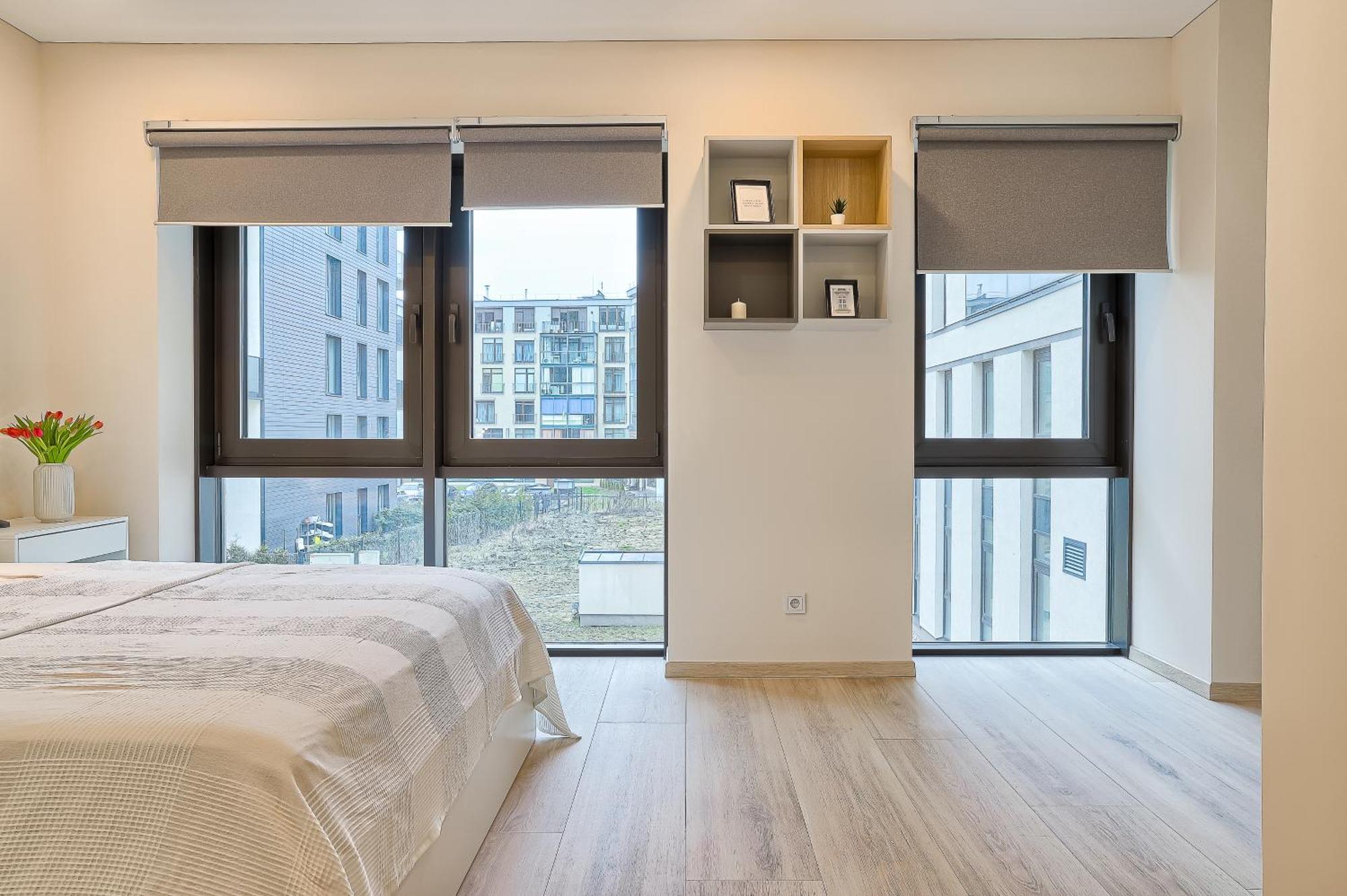 Business-Class Apartments 2 X Free Parking X Self Check In 24X7 VNO Kültér fotó